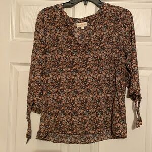 Cynthia Rowley Floral Blouse